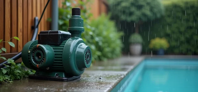 Peut-on laisser la pompe de piscine sous la pluie sans risque ?